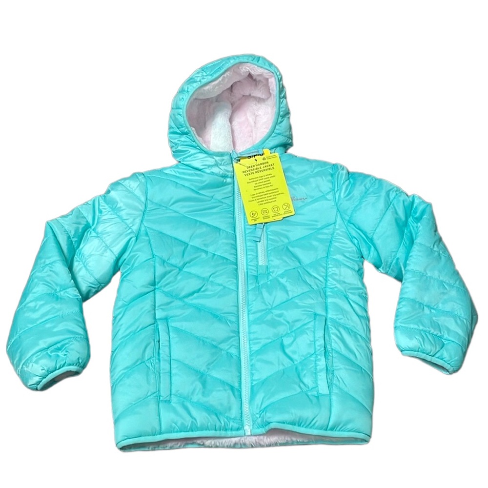 Eddie Bauer- Girls Reversible Winter Jacket
